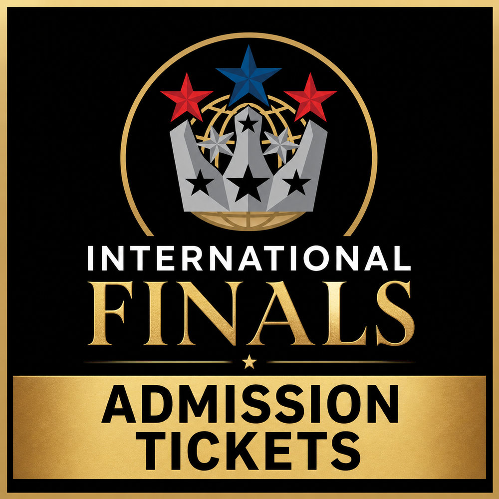 INTERNATIONAL FINALS WEEKEND ADMISSION