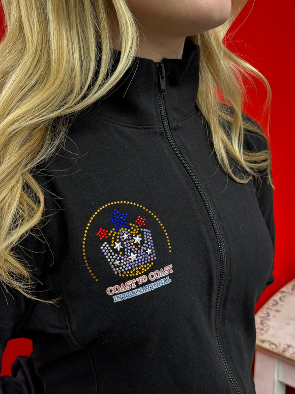 ✨ Coast to Coast Warm Up Jacket – Shine even off the stage! PICK UP ONLY