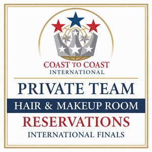 Private Hair & Makeup / Team Room Reservations - 2026 International Finals