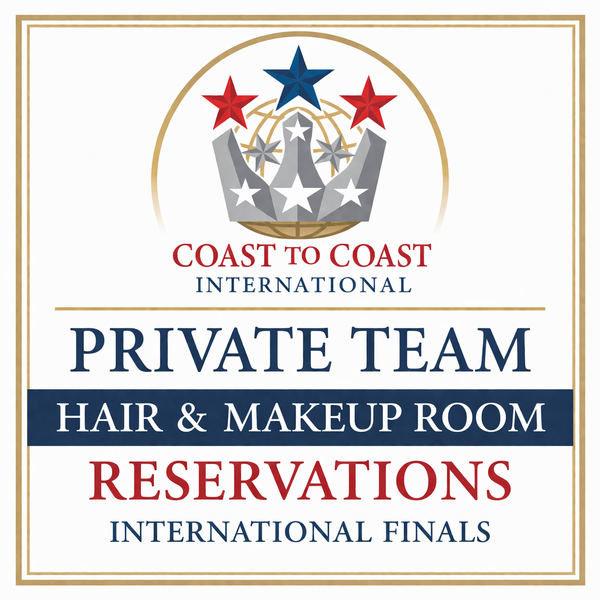 Private Hair & Makeup / Team Room Reservations - 2026 International Finals