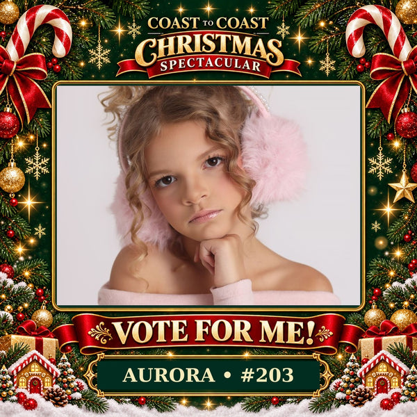 Aurora Lindsey #203 — Christmas Spectacular Vote for Me