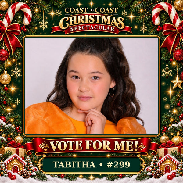 Vote for Tabitha Gillis #299 Christmas Spectacular