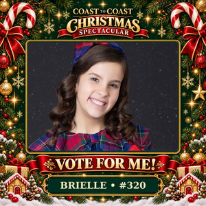 Vote for Brielle Smith #320 Christmas Spectacular